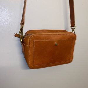 Madewell Transport Camera Bag in Brown